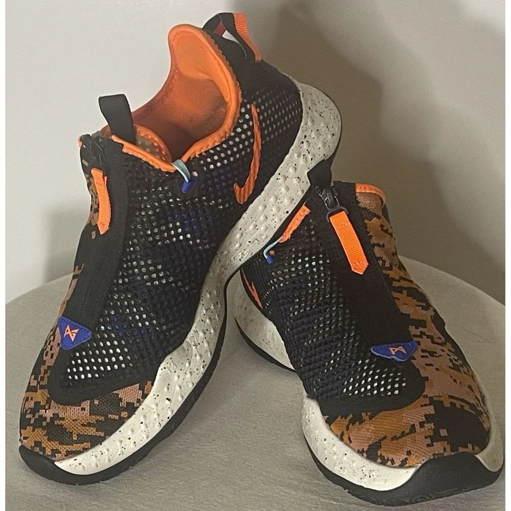 Nike PG 4 Paul George Basketball Shoes Mens 9.5 Digital‎ Camo CD5079-200 - Picture 14 of 14